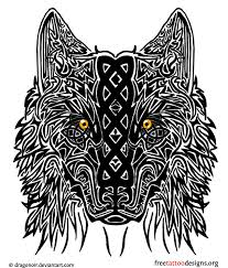 Wolf Tattoos Celtic Wolf Tattoo Wolf Tattoo Design Celtic Tattoos