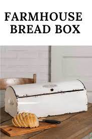Farmhouse Bread Box Farmhouse Bread Farm Kitchen Bread Boxes