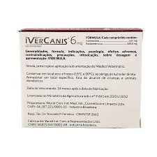 Tabletas, crema y solución oral para administración oral y tópica. Ivercanis 6mg 4 Comp World Ivermectina Caes Farmacia De Bicho Farmacia De Bicho