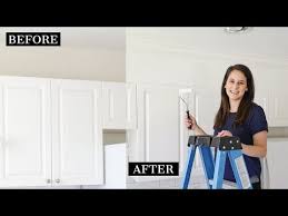 How To Enclose Space Above Kitchen Cabinets This Easy Cheap Project Makes Kitchen Cabine In 2020 Kitchen Cabinets On A Budget Above Kitchen Cabinets Updated Kitchen