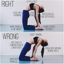 This is a great posture to use the breath to gage just how deep you should go in it. Pin Em Yoga Tutorials