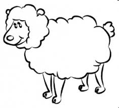 Sheep Coloring Pages For Preschool Preschool And Kindergarten Coloring Pages Farm Animal Coloring Pages Animal Coloring Pages