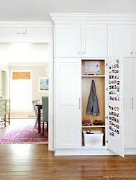 If You Have An Often Used Door That Opens Into Your Kitchen Here S How To Add Hidden Bag Shoe And Coat Storage Behind W Home Young House Love Kitchen Layout Mud room ( plural mud rooms). door that opens into your kitchen