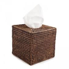 All rattan tissue boxes box boxes natural finish rattan rattan box rattan rectangular tissue box rattan square tissue box rattan tissue box rectangular made of rattan/wickerwork. Rattan Square Tissue Box Cover Luxe Furniture Homewares