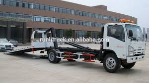 China Tow Truck Factory Direct Sale For Ql10909kary Japanese Brand Elf 4 2 5 Ton Flatbed Recovery Vehicle Sale In Peru Tow Truck Trucks Cars For Sale