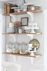 13 Elegant Rustic Shelving Ideas For Your Kitchen In 2020 Rustic Kitchen Decor Kitchen Decor Rustic Shelves
