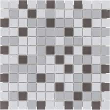 Garten planen und gestalten 2021. Mosaikmatte Keramik Antislip Grau Mix 33 Cm X 33 Cm Kaufen Bei Obi
