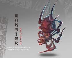 Ushi Oni A Spider From Japanese Mythology Feudal Japan The Shogunate Character Design Asian Monster Character Concept Dizajn Personazhej Monstrov Dizajn