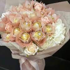 Pin Oleh Lovvia Di Buket Buket Buket Pengantin Ferrero Rocher