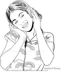 If you like challenging coloring pages, try this deuce gorgon coloring page. Violetta Coloring Pages Coloring Home