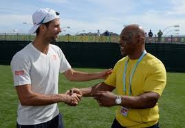 Damals, als novak auf dem junior circuit. Volltreffer Novak Djokovic Trainiert Mit Tyson Tochter Tennisnet Com