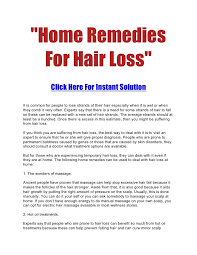 It also helps to get rid of dandruffs. Home Remedies For Hair Loss