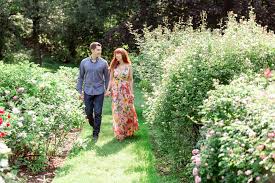 The place is covered in daffodils for a short period of time and it is amazing. Reeves Reed Arboretum Engagement Kristy May Photography Blog