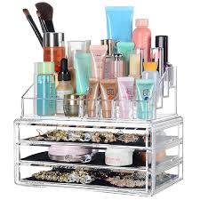 Check spelling or type a new query. Acrylic Makeup Cosmetic Organizer Detachable 3 Drawers Clear Storage Container Box Case 9 4 X 7 5 2 Pieces Set Walmart Canada