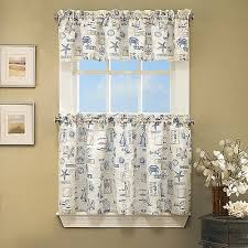 beyond, blue and green tuscan valance