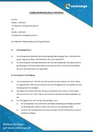Empfehlungen für eine kooperationsvereinbarung seite 1 muster: Muster Vertrag Reinigungsfirma Vertraege De