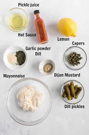Salsa De Rosa Tartar Sauce Recipe