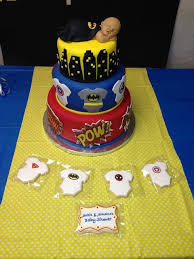 Superhero Baby Shower Party Ideas Photo 1 Of 12 Superhero Baby Shower Marvel Baby Shower Batman Baby Shower