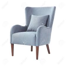 Light blue armchair by kid's concept. Upholstered Accent Chair Isolated On White Modern Light Blue Stock Photo Picture And Royalty Free Image Image 151834611