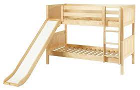 bunk bed with slide bunk bed plans bed with slide