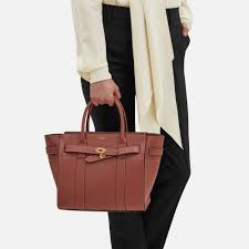 Small Zipped Bayswater Antique Pink Silky Calf Zipped Bayswater Mulberry Zipped Bayswater Small Zipped Bayswater Mulberry