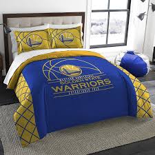 Golden State Warriors Reverse Slam Full Queen Comforter Set By Northwest Queen Comforter Sets Full Comforter Sets Comforters