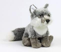 Anna Club Mimex Wwf Silver Phase Arctic Fox Larger Size Wwf Animals Teddy Bear