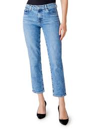 Adele Chadron Mid Rise Straight Jeans J Brand Stylefav