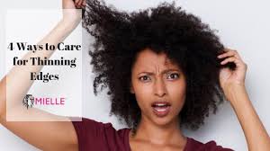 Any woman with the problem of thin hair may have less confidence to a great degree. Hair Care Tips 4 Ways To Care For Thinning Edges Mielle