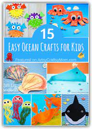15 Easy And Engaging Ocean Crafts For Kids Animal Crafts For Kids Ocean Crafts Crafts For Kids