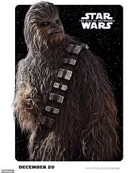 Veterans day wookie phone wallpaper. Star Wars The Rise Of Skywalker Shares Character Posters Daily Mail Online