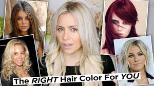 When choosing a hair color to flatter your skin's undertone, the old identified your skin tone? The Right Hair Color For Your Skin Tone How To Find Your Skin Tone Youtube