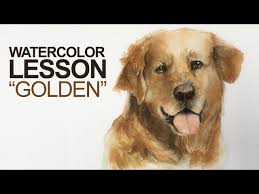Anyway, i think they came out really cute, especially jet! Watercolor Lesson How To Paint A Dog Youtube