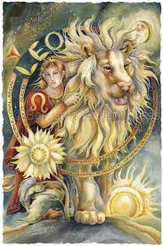 Bergsma Gallery Press Paintings Art With Symbols Zodiac Leo Prints Zodiac Art Astrology Art Astrology Leo
