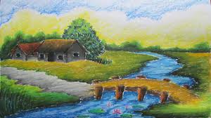 Pastel Tutorial How To Draw A Village Landscape With Oil Pastels Episode 9 Youtube You can edit any of drawings via our online image editor before downloading. pastel tutorial how to draw a village landscape with oil pastels episode 9