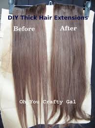 Are you new to them? How To Make Your Clip On Hair Extensions Thicker Oh You Crafty Gal