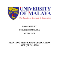 Cij would like to reiterate that for the malaysian media council to be successful, the printing presses and publications act (pppa) 1984 must be abolished before or when the media council is set up. Pppa Essay Assignment Topic On The Printing Press And Publication Act Pppa 1984 Studocu