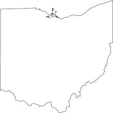Ohio Blank Outline Map Large Printable High Resolution And Standard Map Whatsanswer In 2020 Large Printable Ohio Map Map