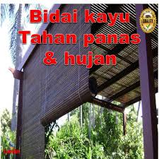 Maybe you would like to learn more about one of these? Bidai Kayu Wooden Blinds Blind Wood Tahan Panas Dan Hujan Shopee Malaysia