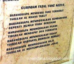 Komponen sastera dan novel bm / bahasa melayu. Gurindam 12 Karimuninfo Page 3