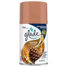 Glade Automatic Spray Refill Cashmere Woods Air Freshener Refill Air Freshener Glade