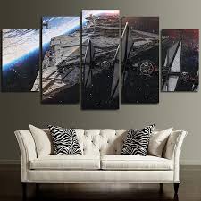 Star Wars Spaceship Destroyer Star Wars Canvas Panel Wall Art Panelwallart Com Star Wars Canvas Painting Star Wars Wall Art Canvases Star Wars Wall Art