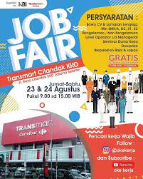 Jul 03, 2021 · inilah lowongan kerja transmart terbaru di tegal 2021. Job Fair Transmart Cilandak Jakarta Selatan Gratis Lowongan Kerja Terbaru Indonesia 2021