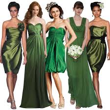 Green Gold Ideas For Your Bridesmaids Green Wedding Inspiration Green Bridesmaid Dresses Olive Green Weddings