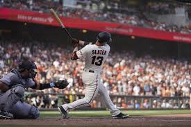 Austin Slater's double in 10th lifts Giants past Marlins 6-5