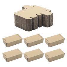 Amazon.com: Ellbest 50 Pack Kraft Paper Boxes, Foldable Rectangular Paper  Box Packing Box for shipping, Storaging Small items, Brown, 3.6 x 2.0 x 1  inches : Health & Household