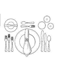 How To Set A Formal Dinner Table Five Course Meal Formal Dinner Table Dinner Table