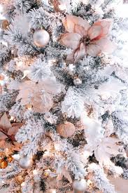Blush Pink Rose Gold White Christmas Decor Pink Christmas Tree Decorations Rose Gold Christmas Tree Gold Christmas Decorations