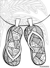 Please remember to share it with your friends if you like. Zentangle Flip Flops At The Beach Coloring Page Coloring Books Bug Coloring Pages Beach Coloring Pages