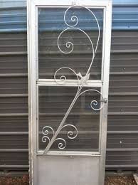 The roll formed aluminum frame, makes this product great around salt air environments. Vintage Mid Century New Old Stock Aluminum Screen Door Guard Aluminum Screen Doors Screen Door Screen Door Protector